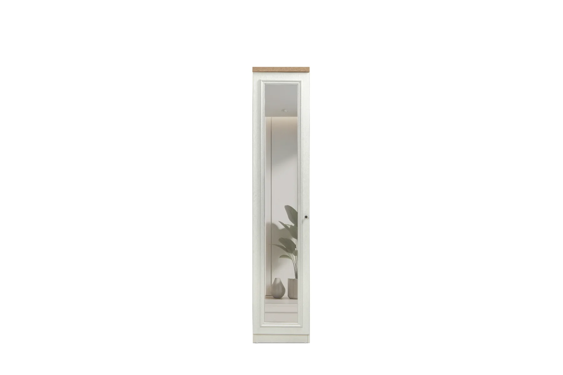 Rose Armoire B1 Module 1 Porte Miroir
