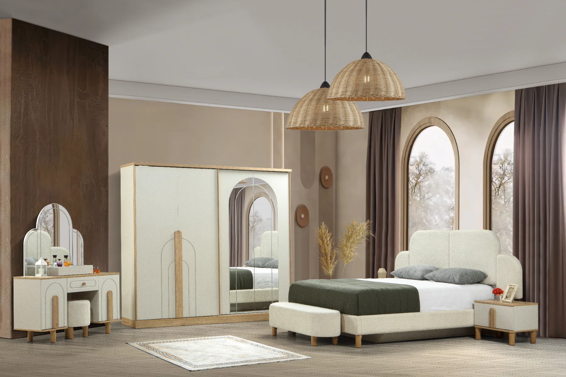 Chambre Bohème Portes Coulissantes