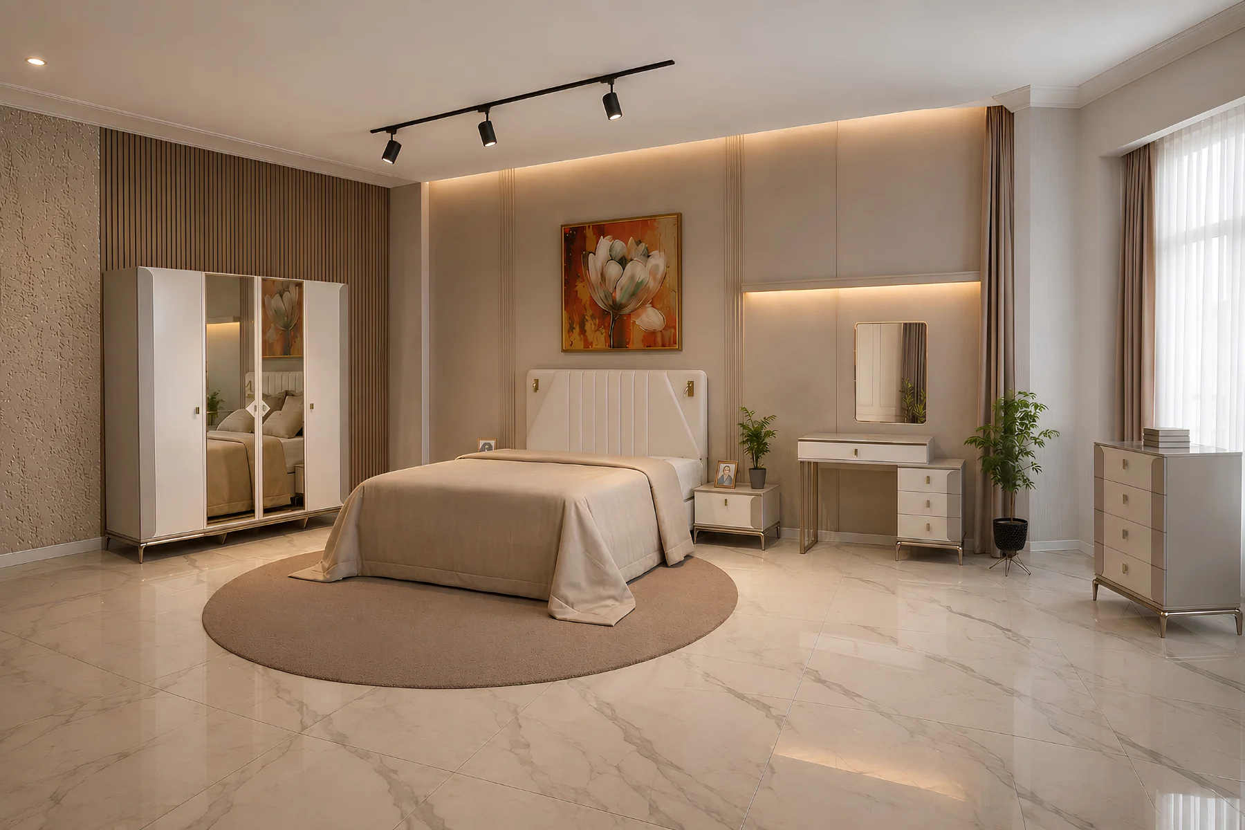 Riva Bedroom Set 4-Door
