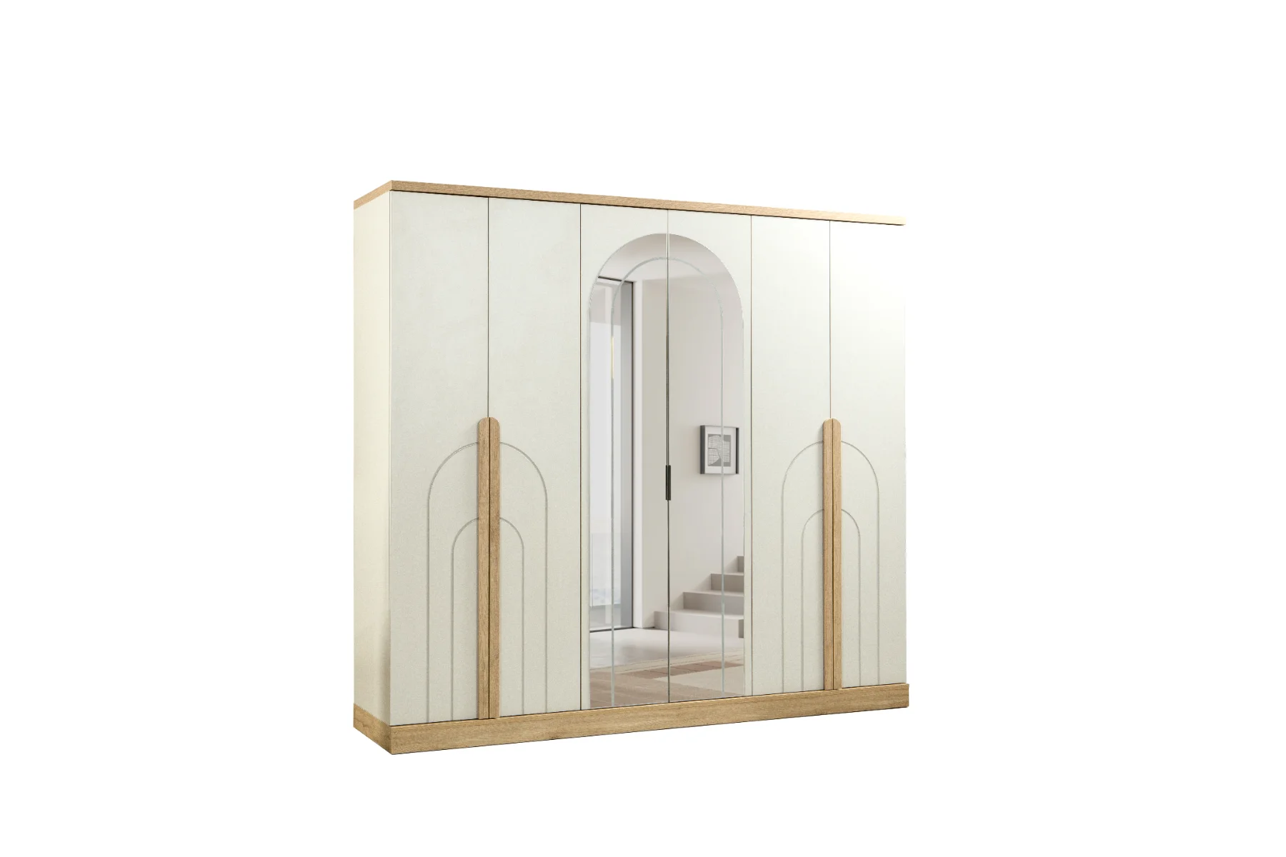 Armoire Bohem 6 Portes