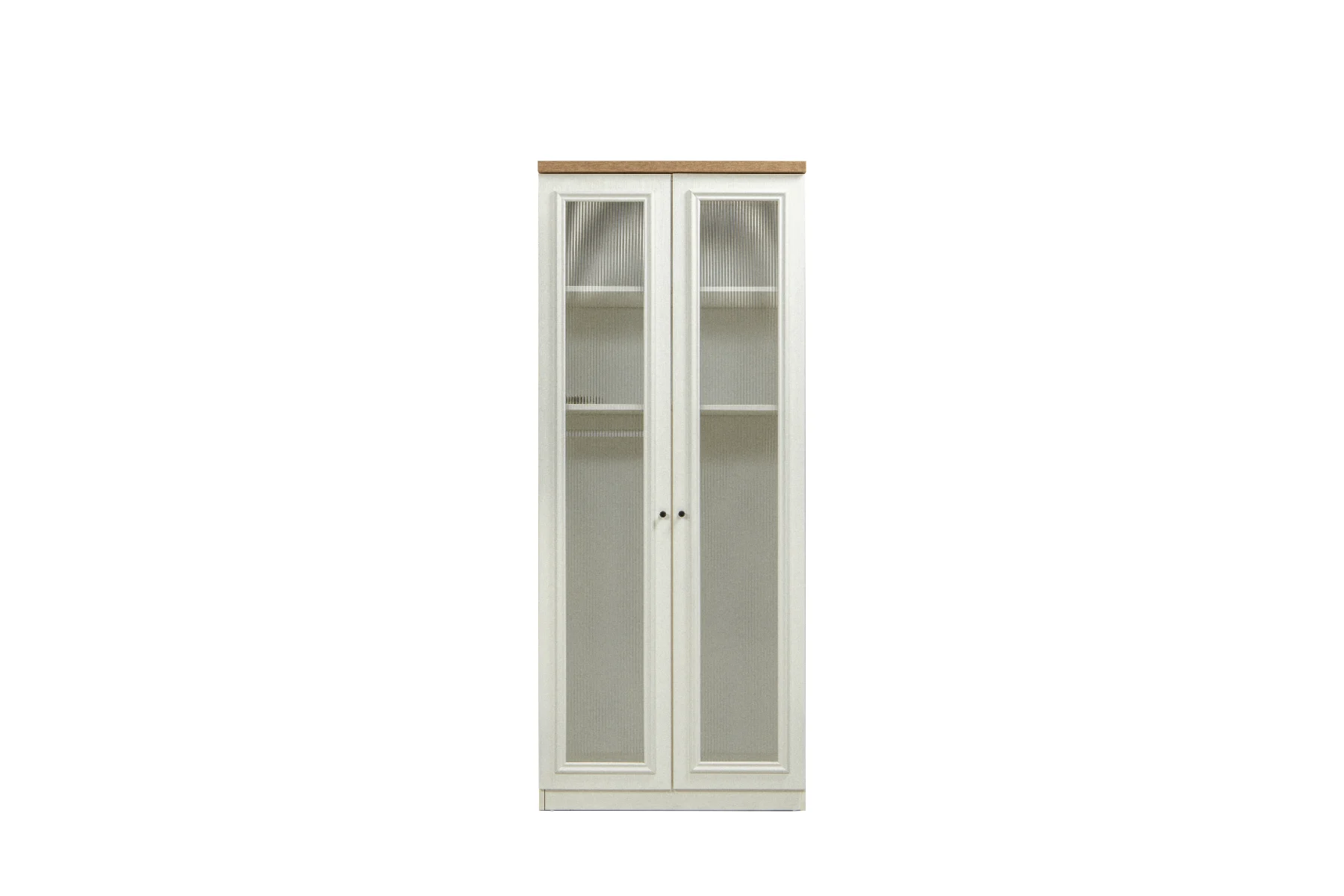 Rose Armoire A1 Module 2 Portes en Verre
