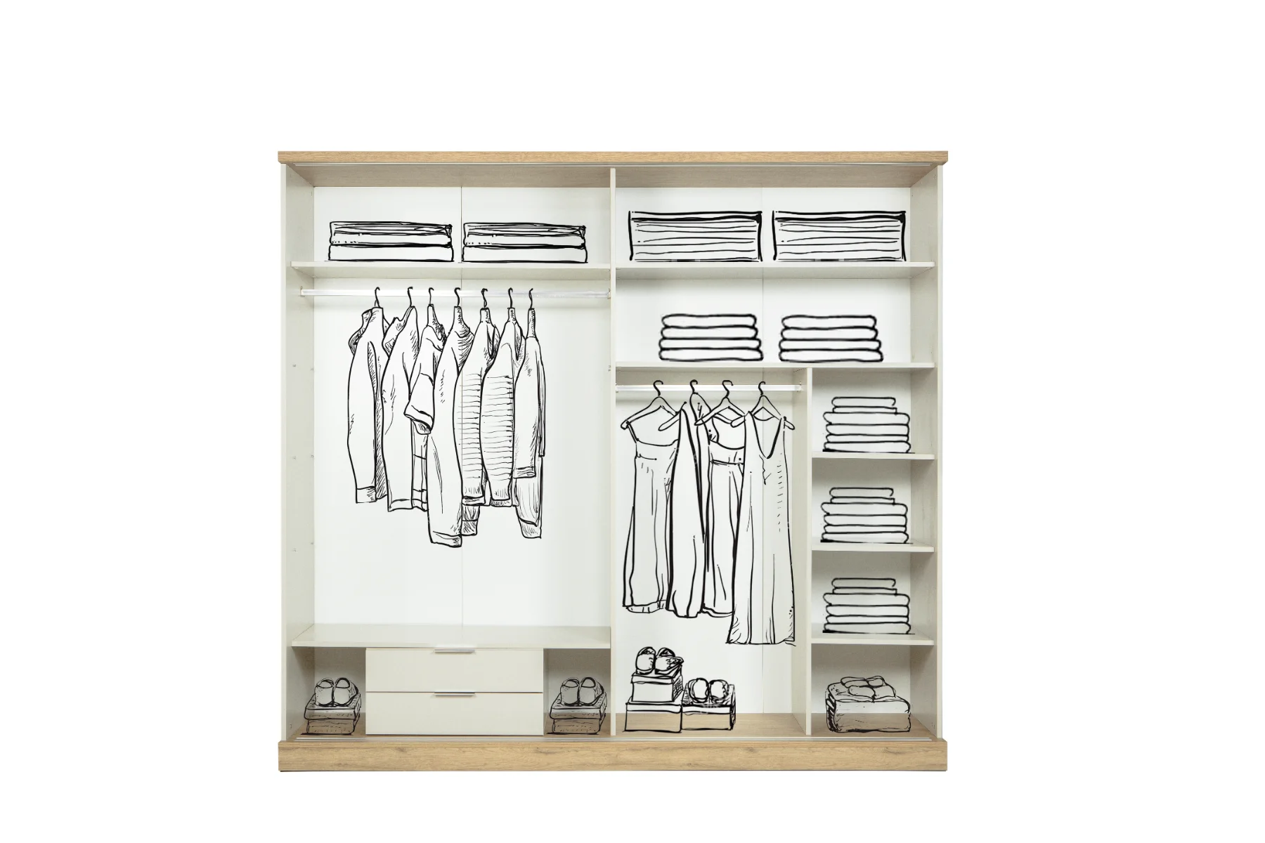 Séparateur d'Armoire Bohem (Pour Armoire Coulissante)