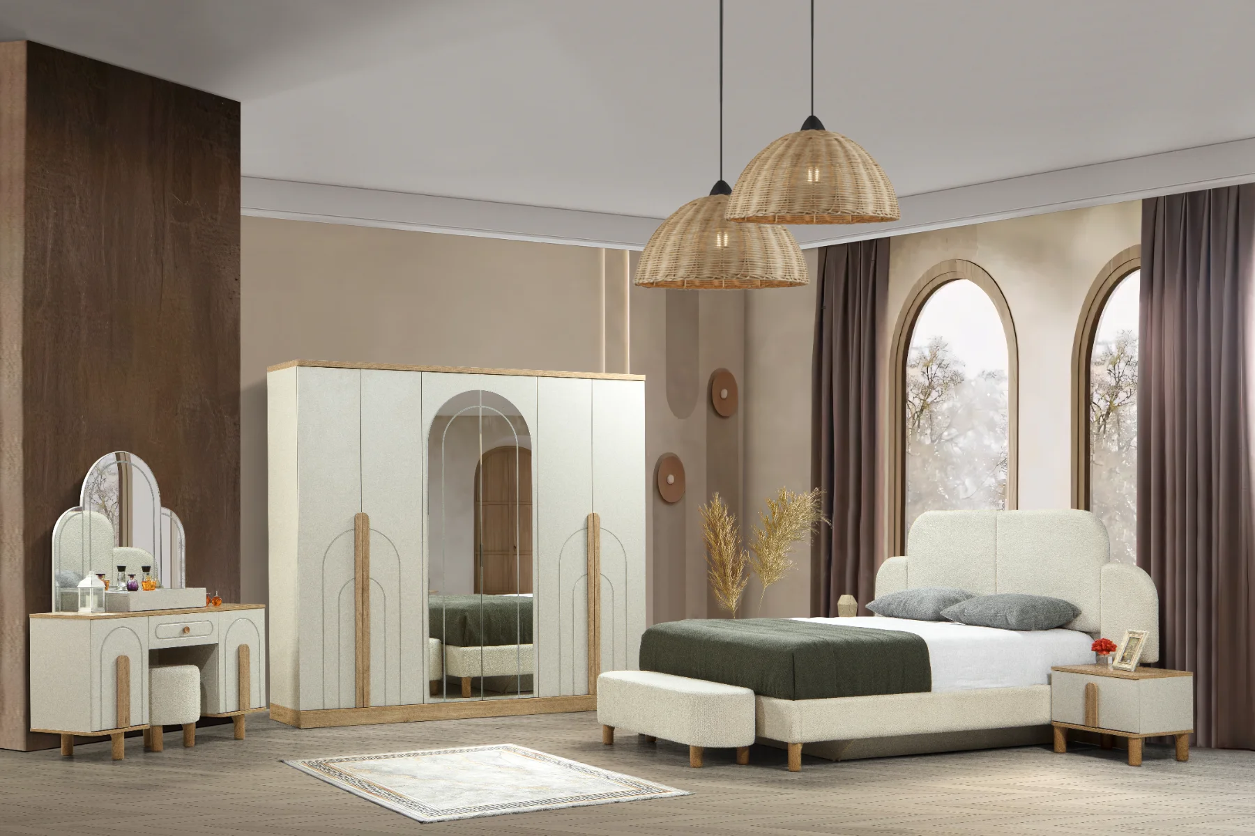 Chambre Bohem à 6 Portes