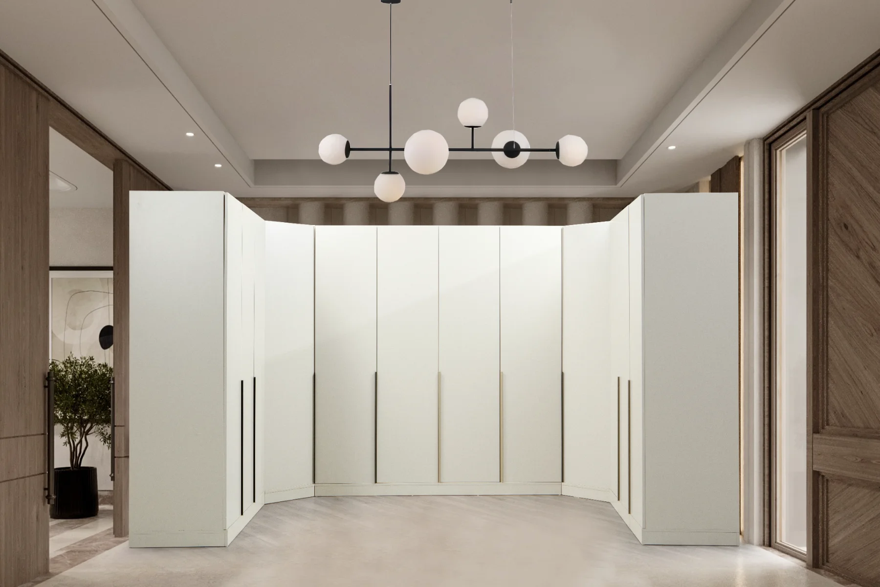 Armoire Venüs 12 Portes Crème