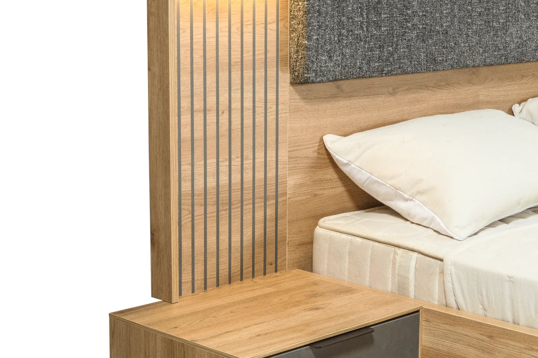 Table de Chevet Milano en Bois