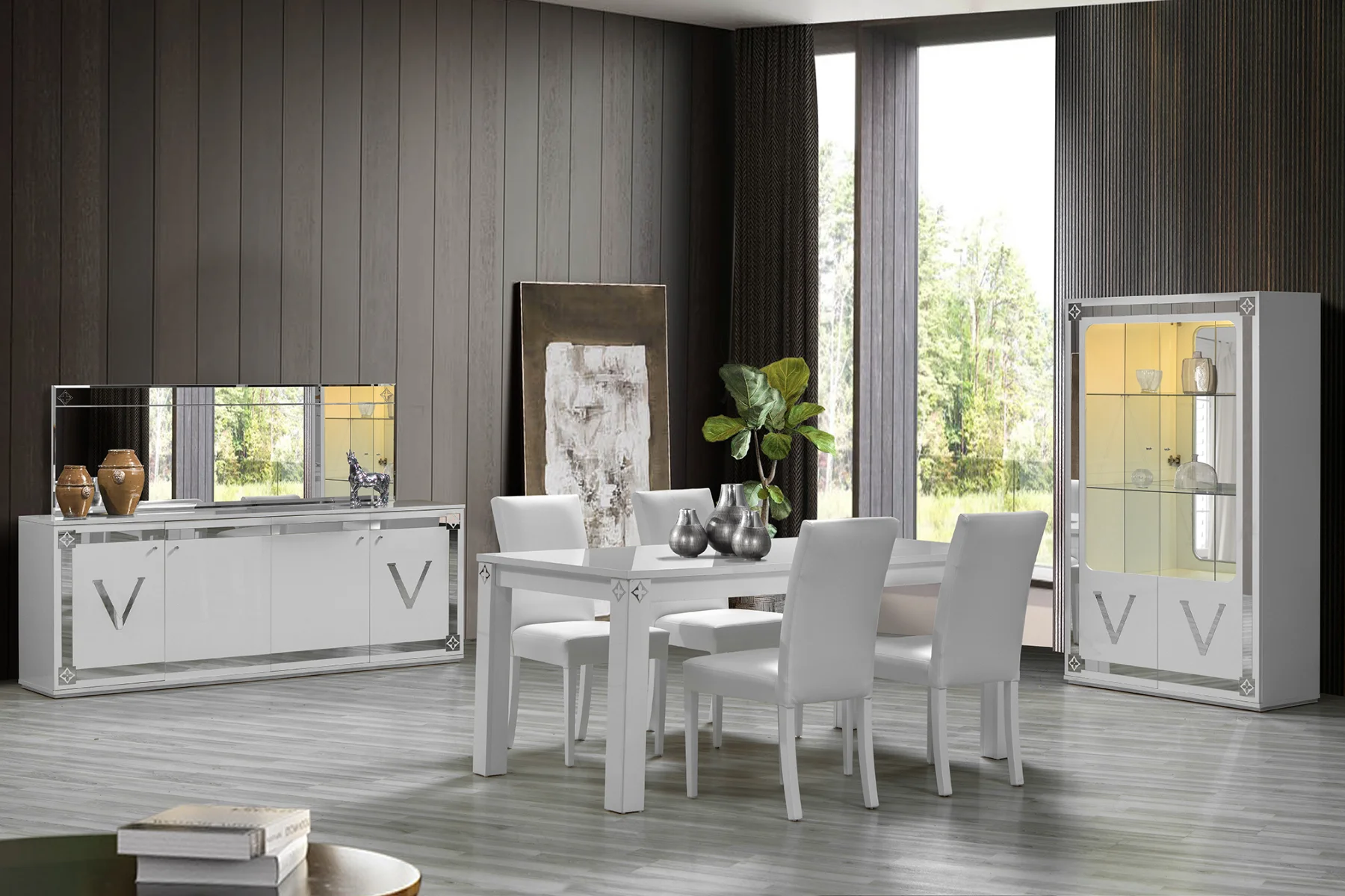 Love Esszimmer Weiß