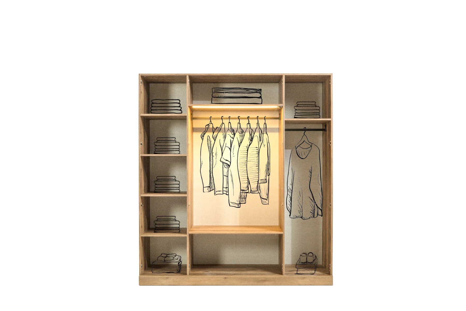 Venüs Gardırop 200cm Kabin