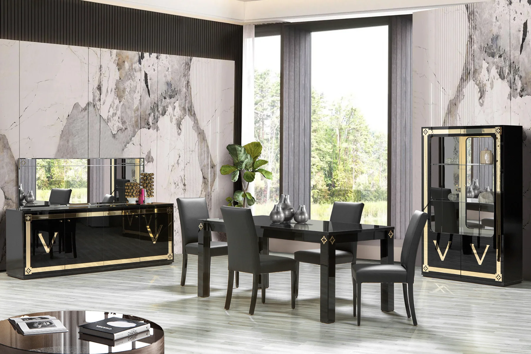 Love Esszimmer Schwarz